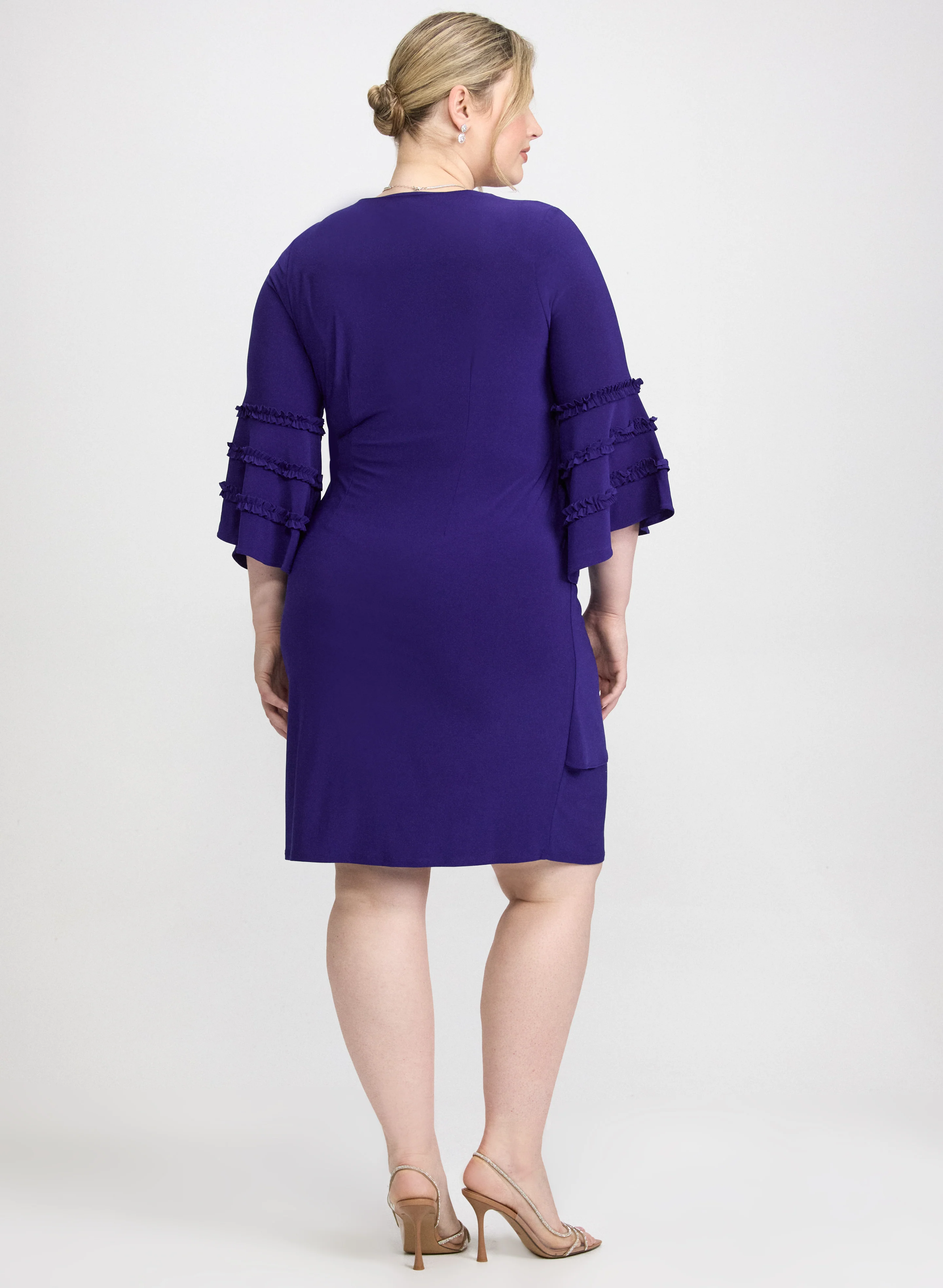Wrap Jersey Dress - Image 4