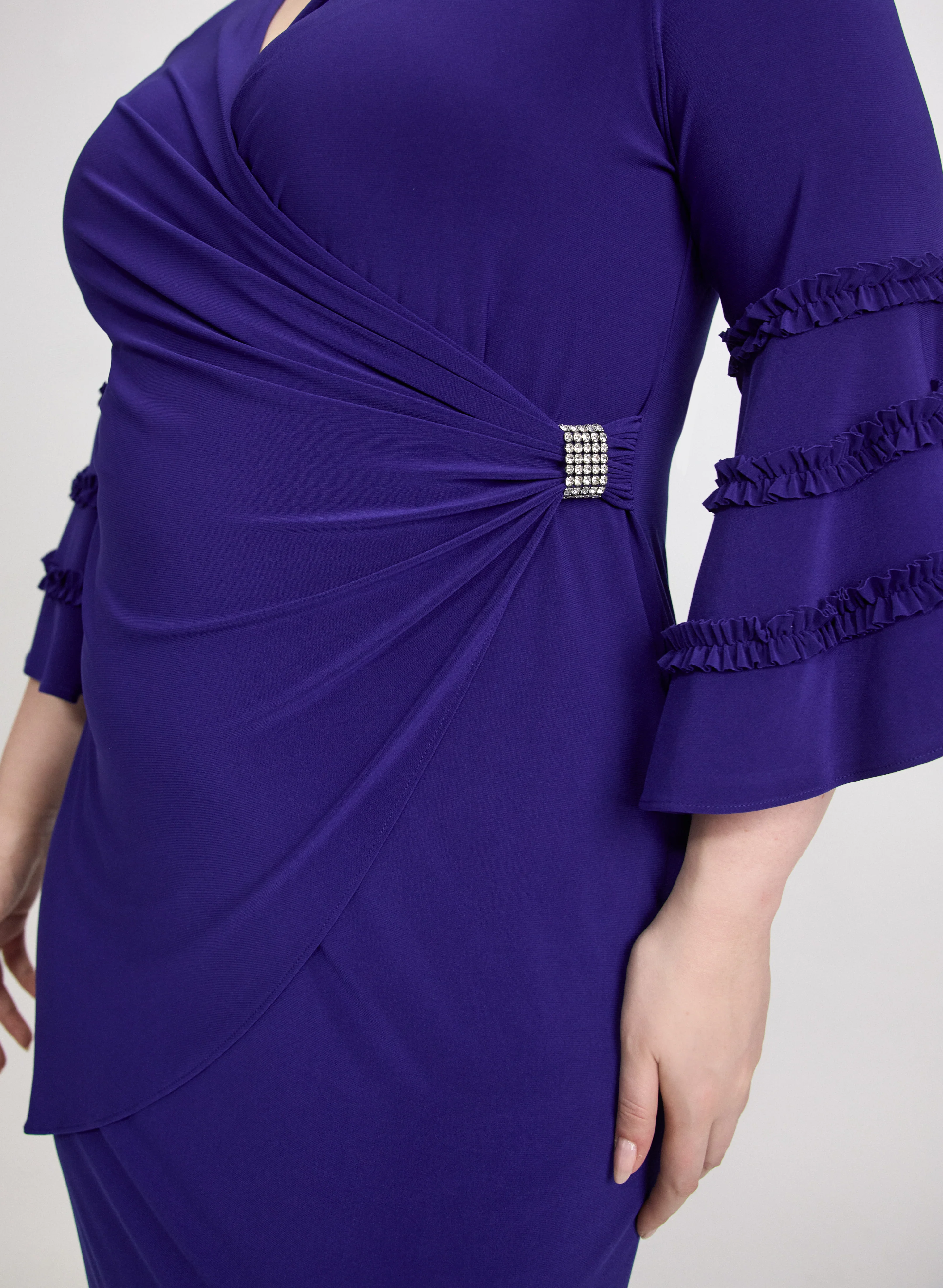 Wrap Jersey Dress - Image 6
