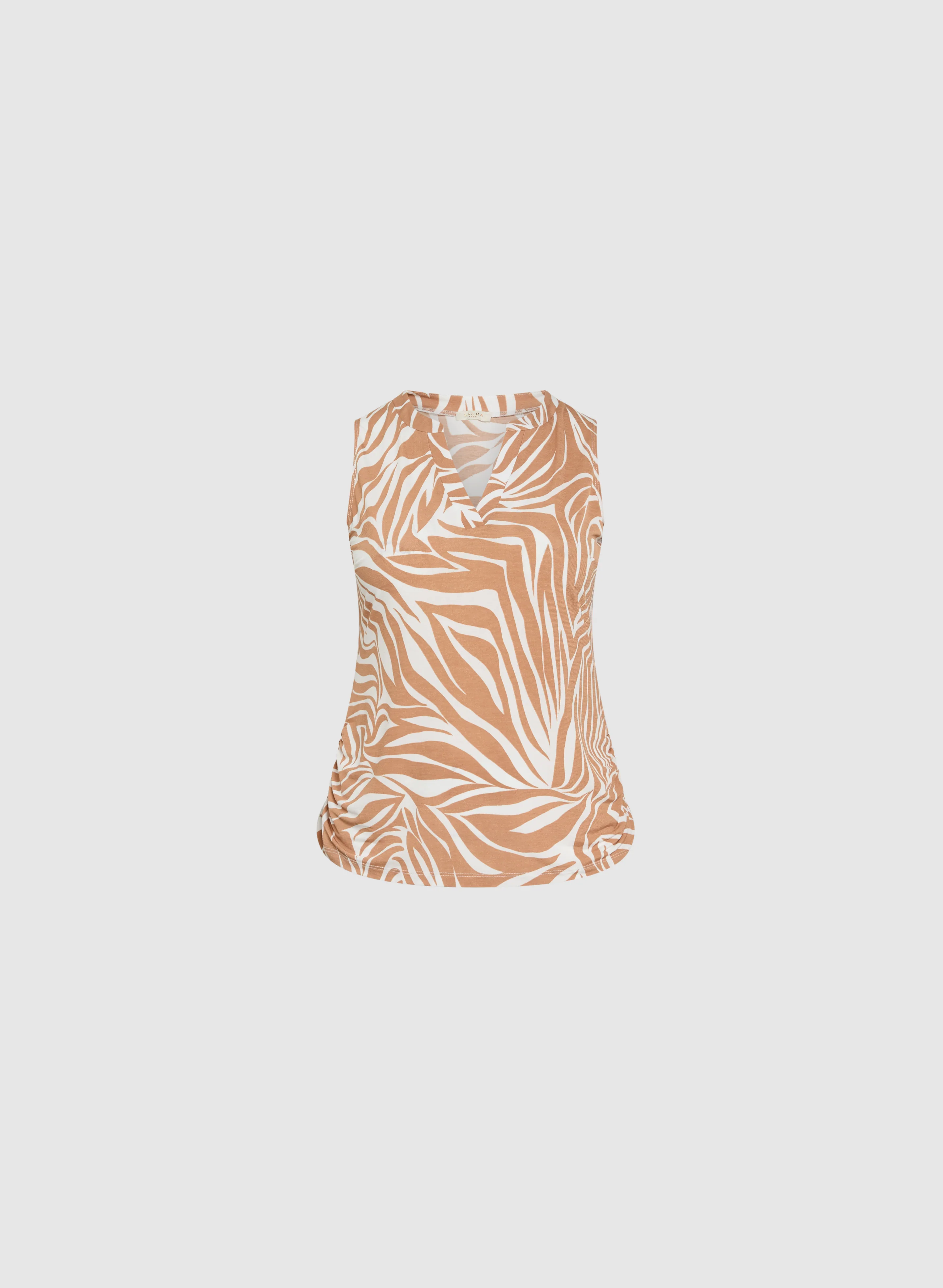 Zebra Print Sleeveless Top - Image 6