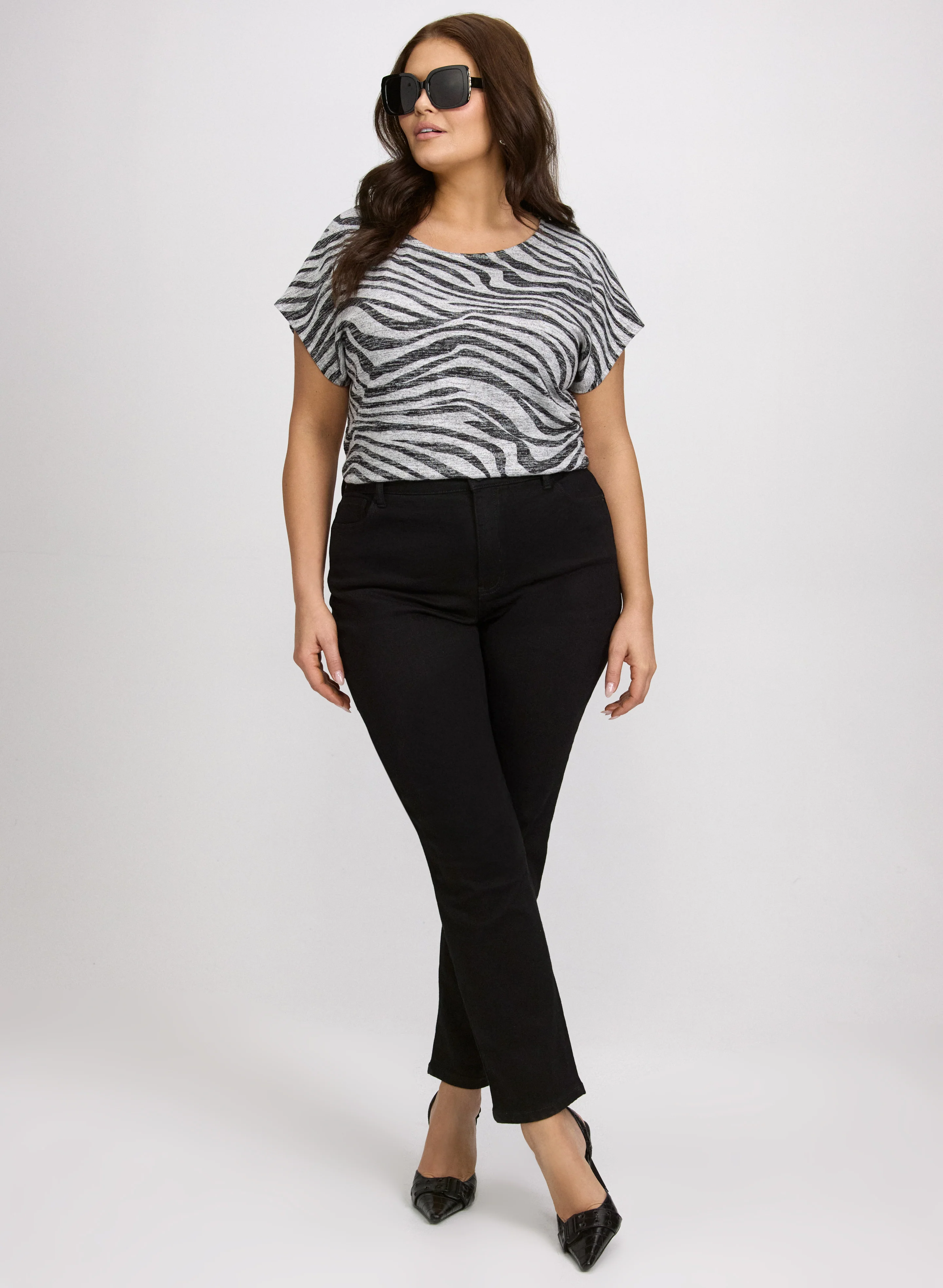 Zebra Print Sweater - Image 3