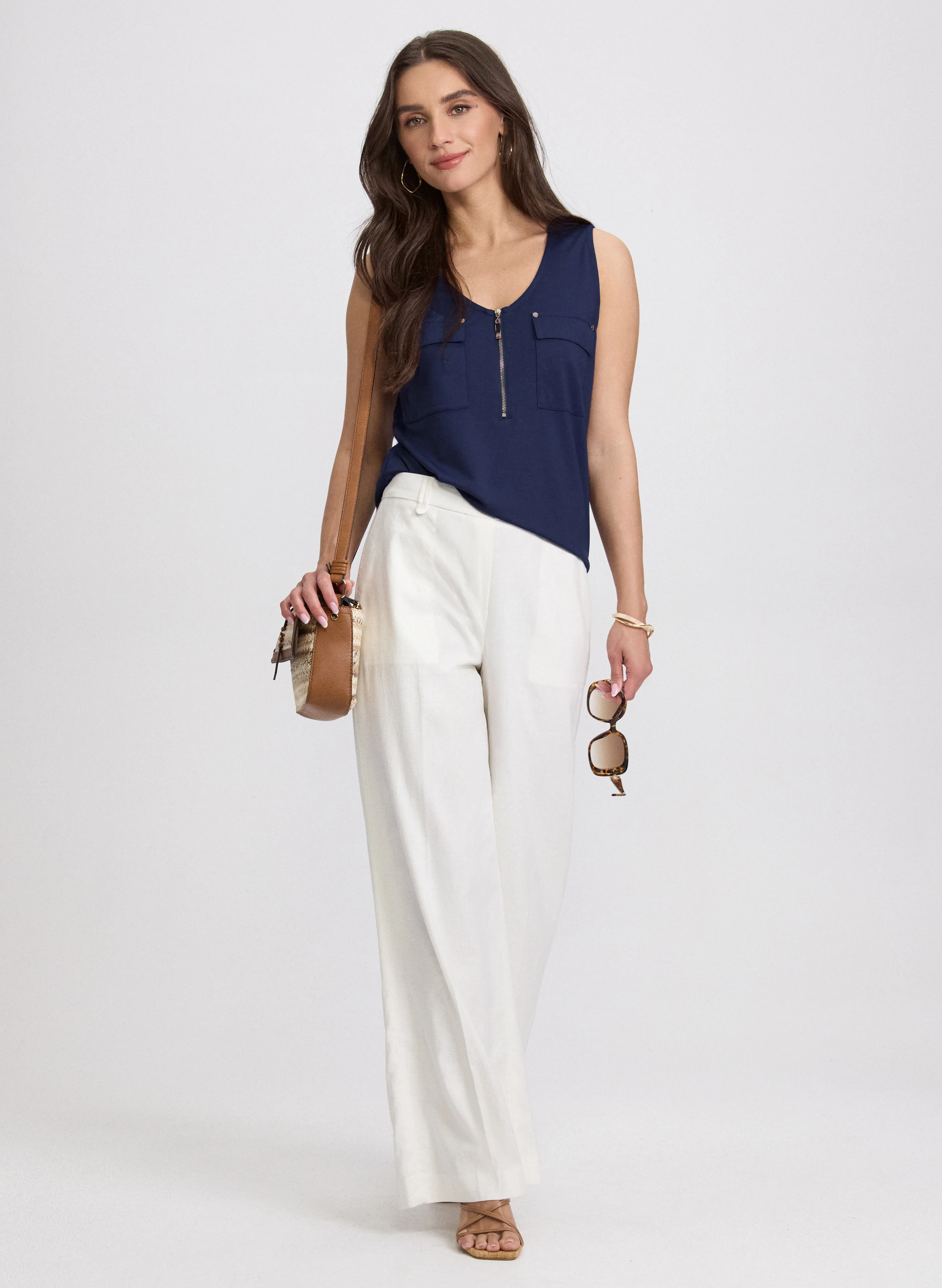 Zip-Up Tank Top - Image 3