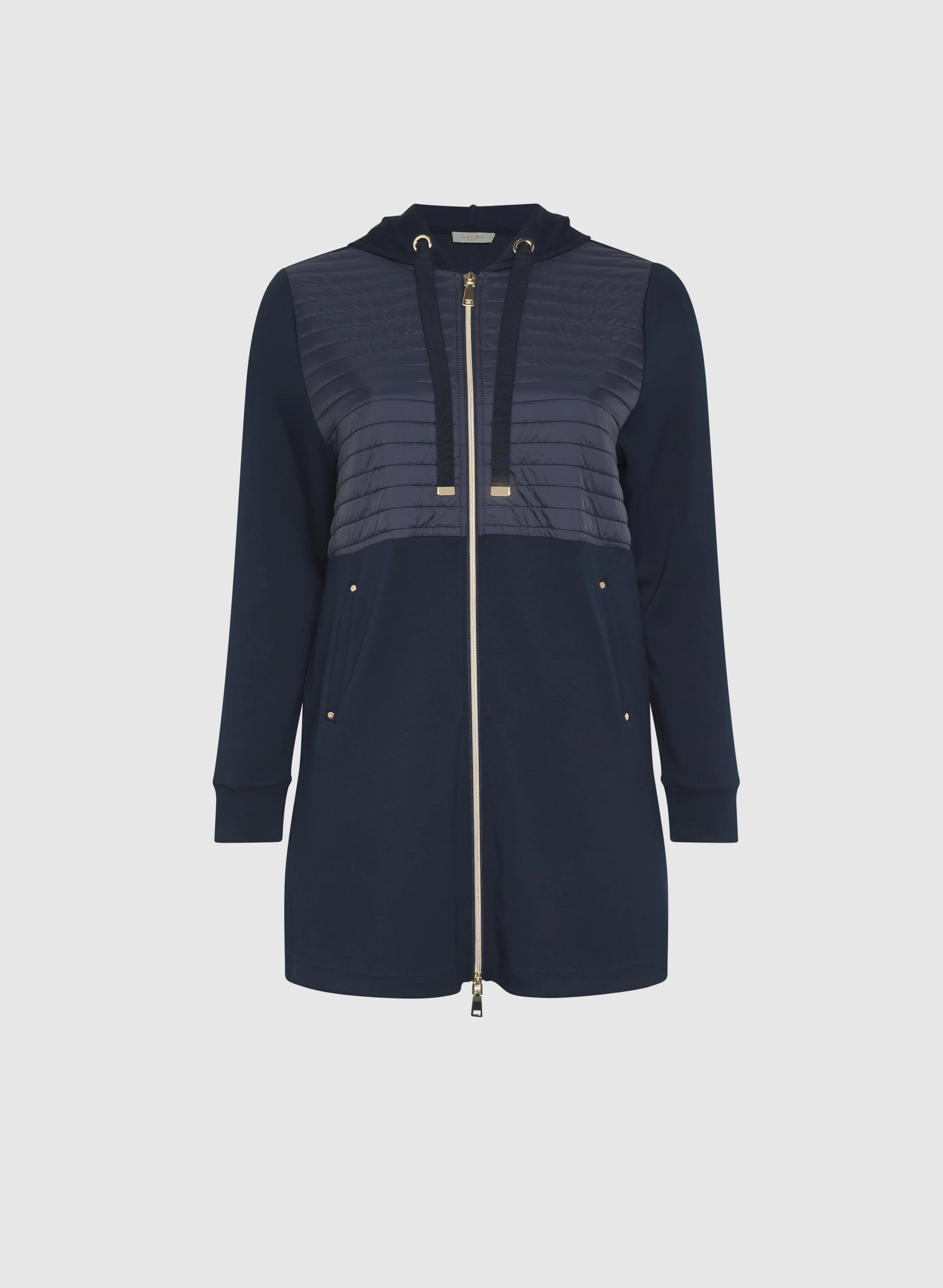 Zip Nylon Trim Top - Image 7