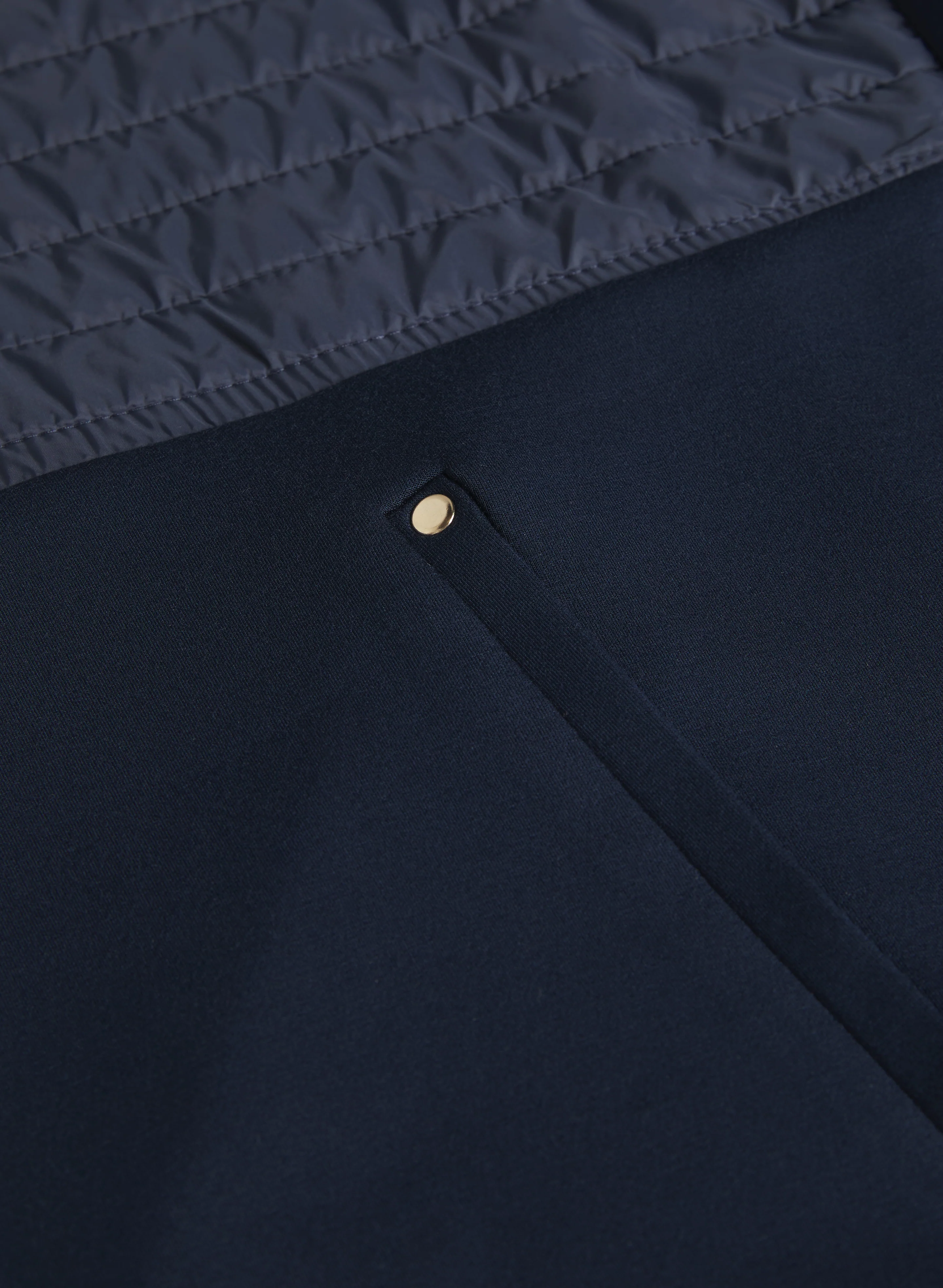 Zip Nylon Trim Top - Image 8