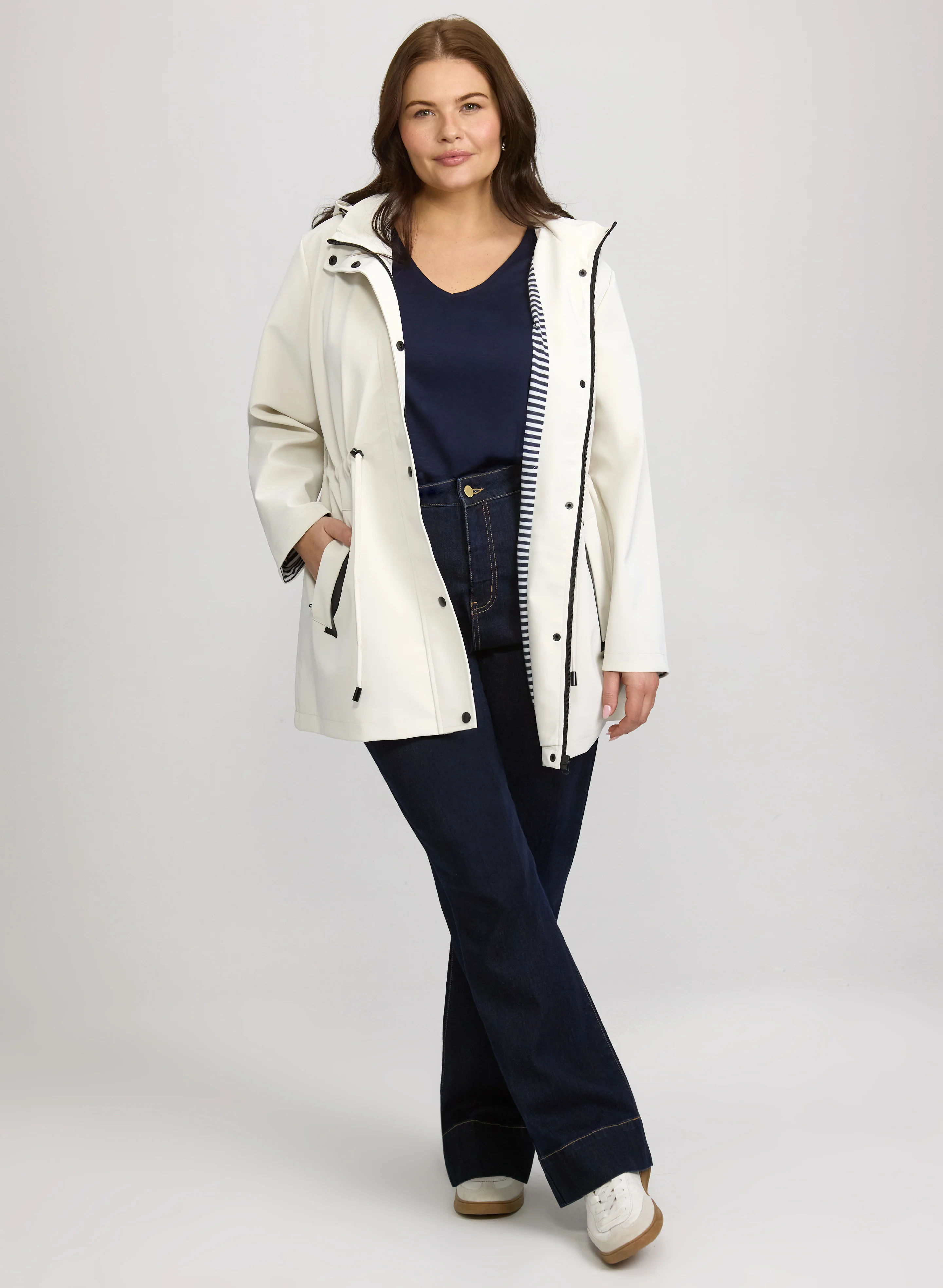 Zip Rain Coat - Image 3