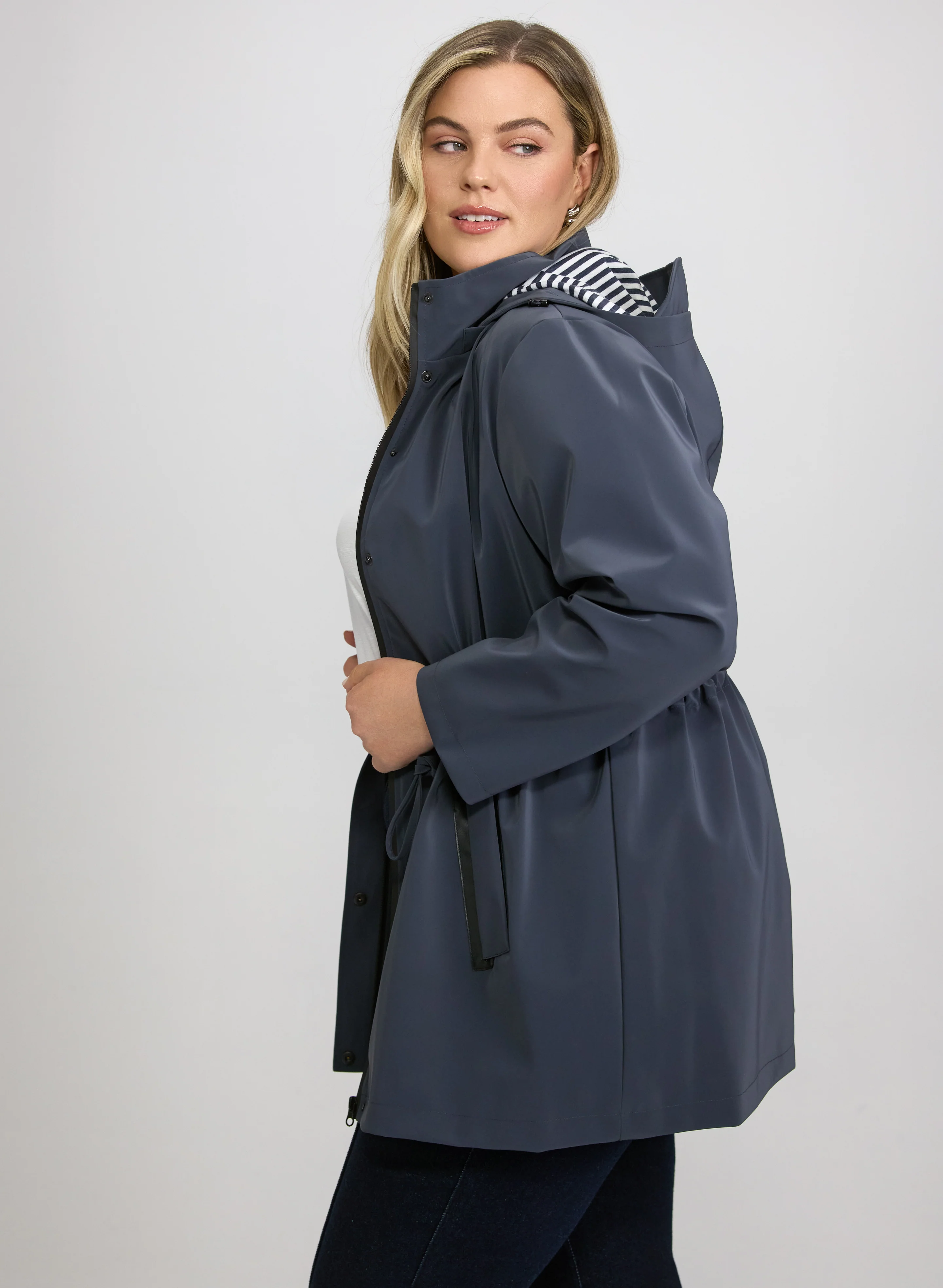 Zip Rain Coat - Image 2