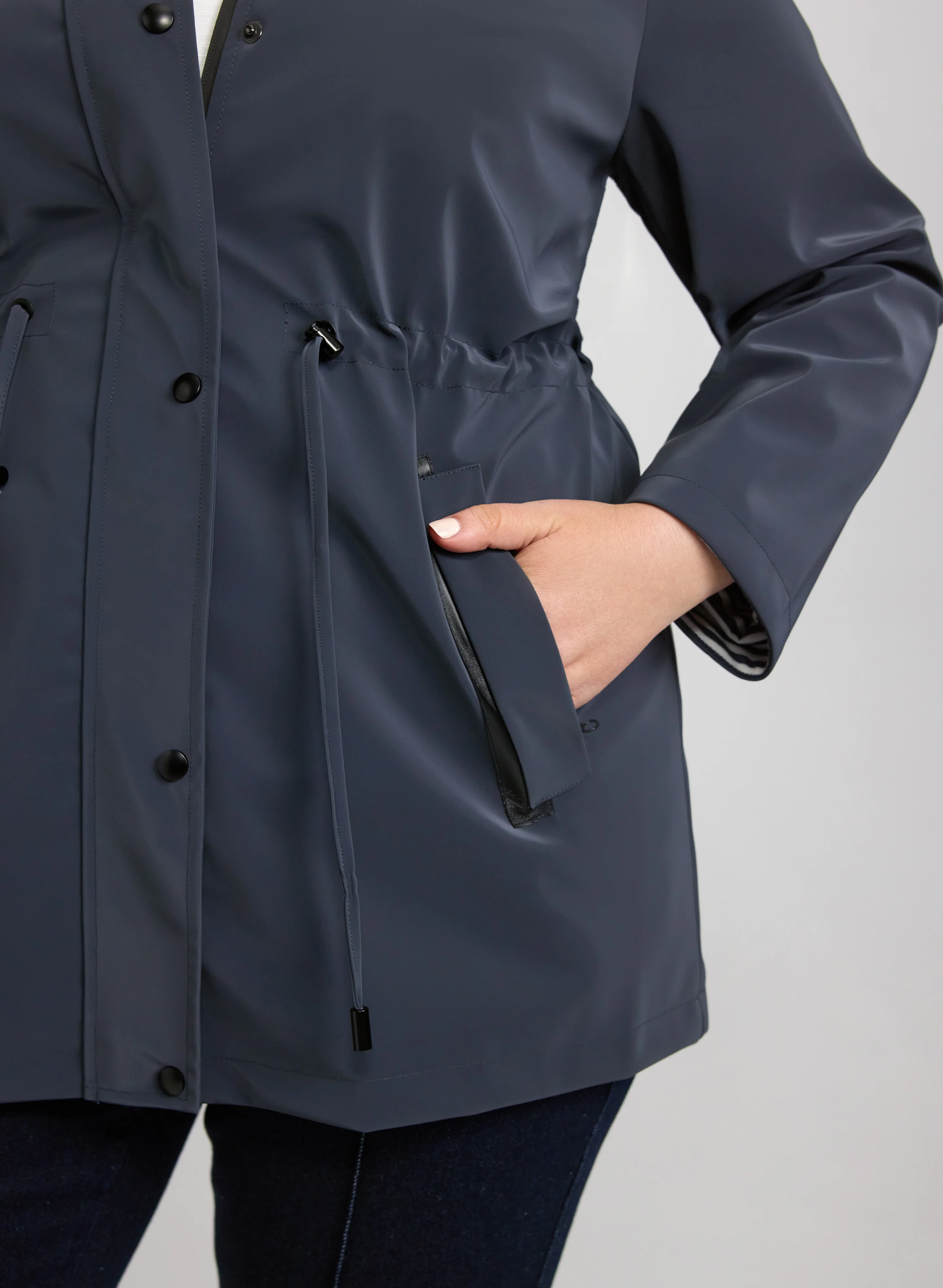 Zip Rain Coat - Image 4