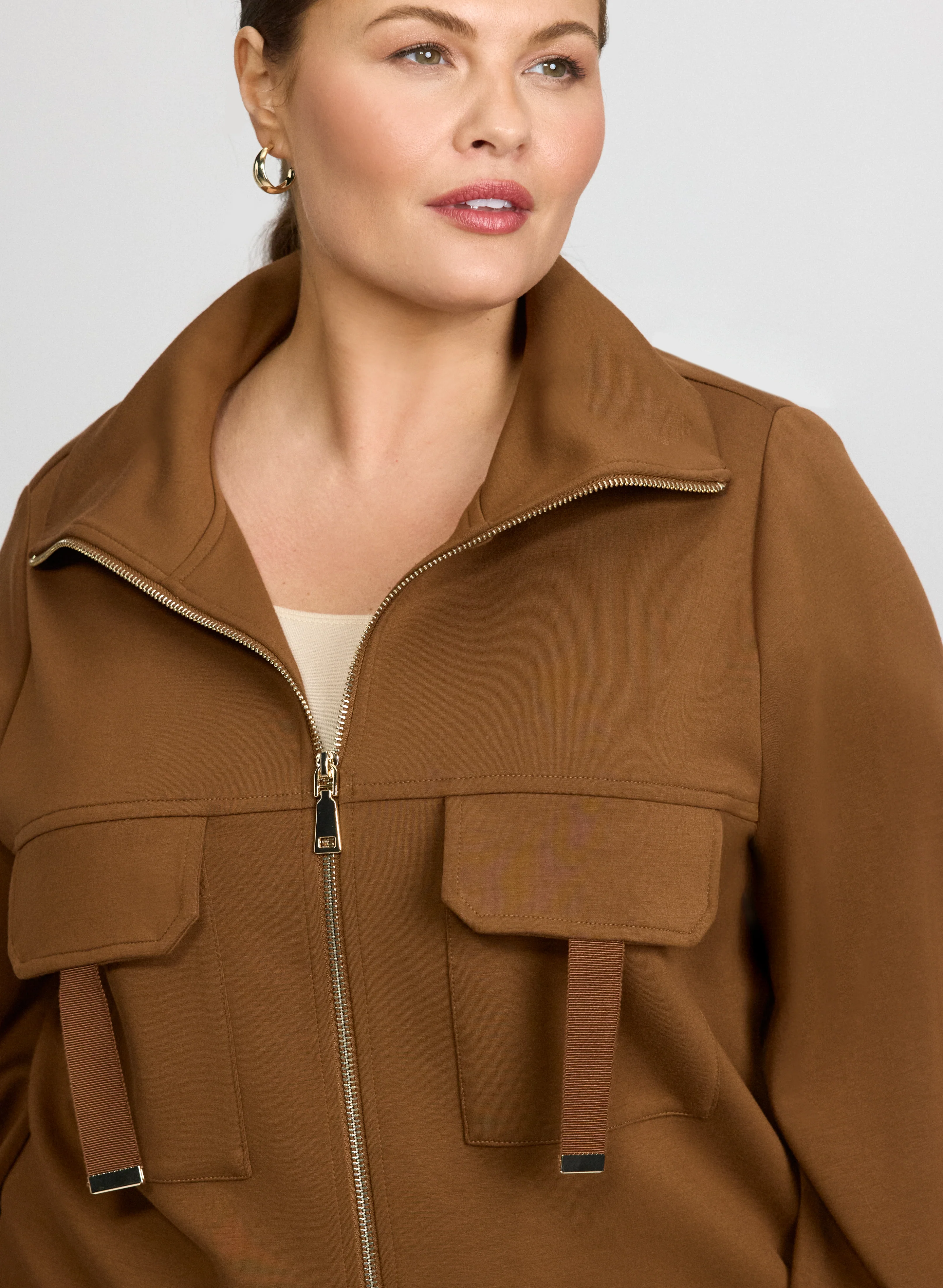 Zip-Up Cover-Up - Plus - Image 2