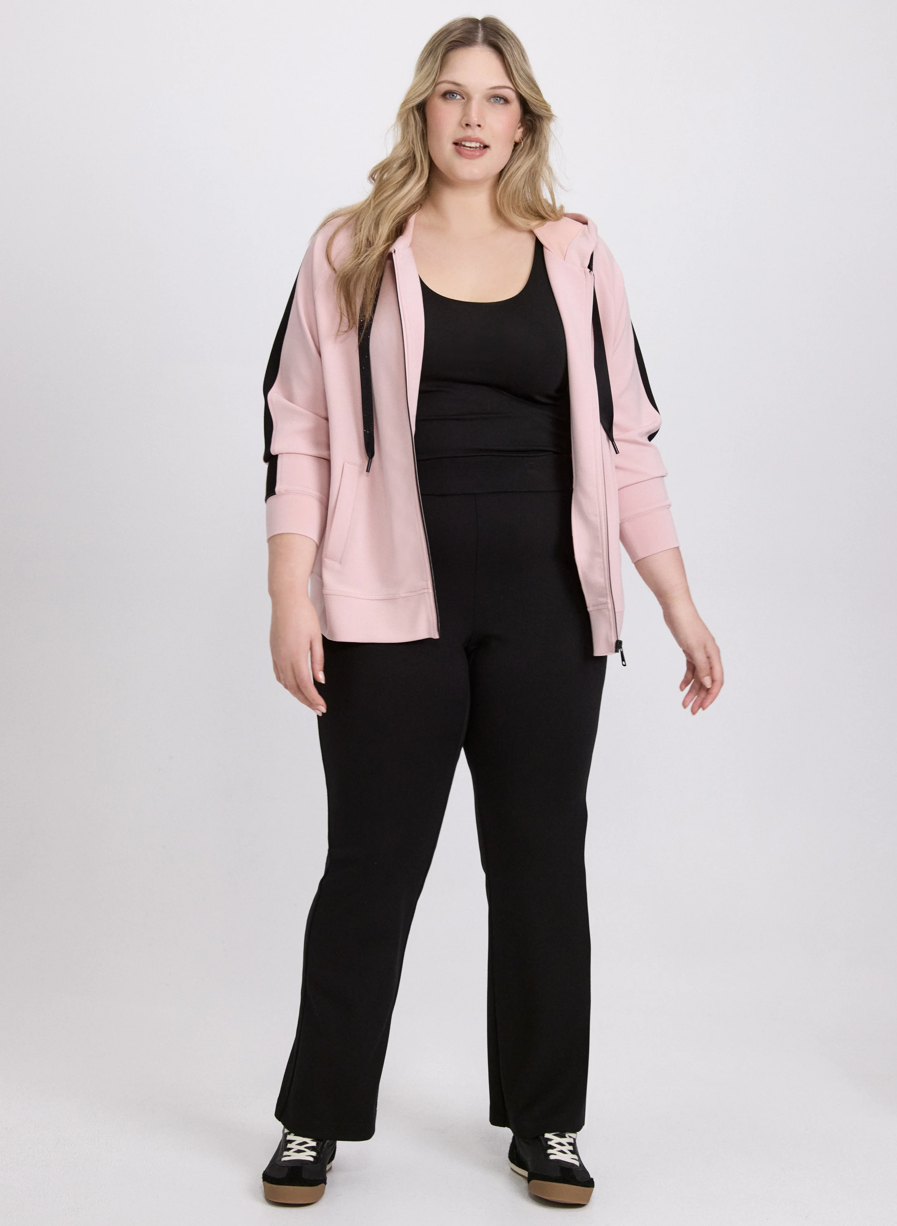 Zip-Up Hoodie Top - Image 3