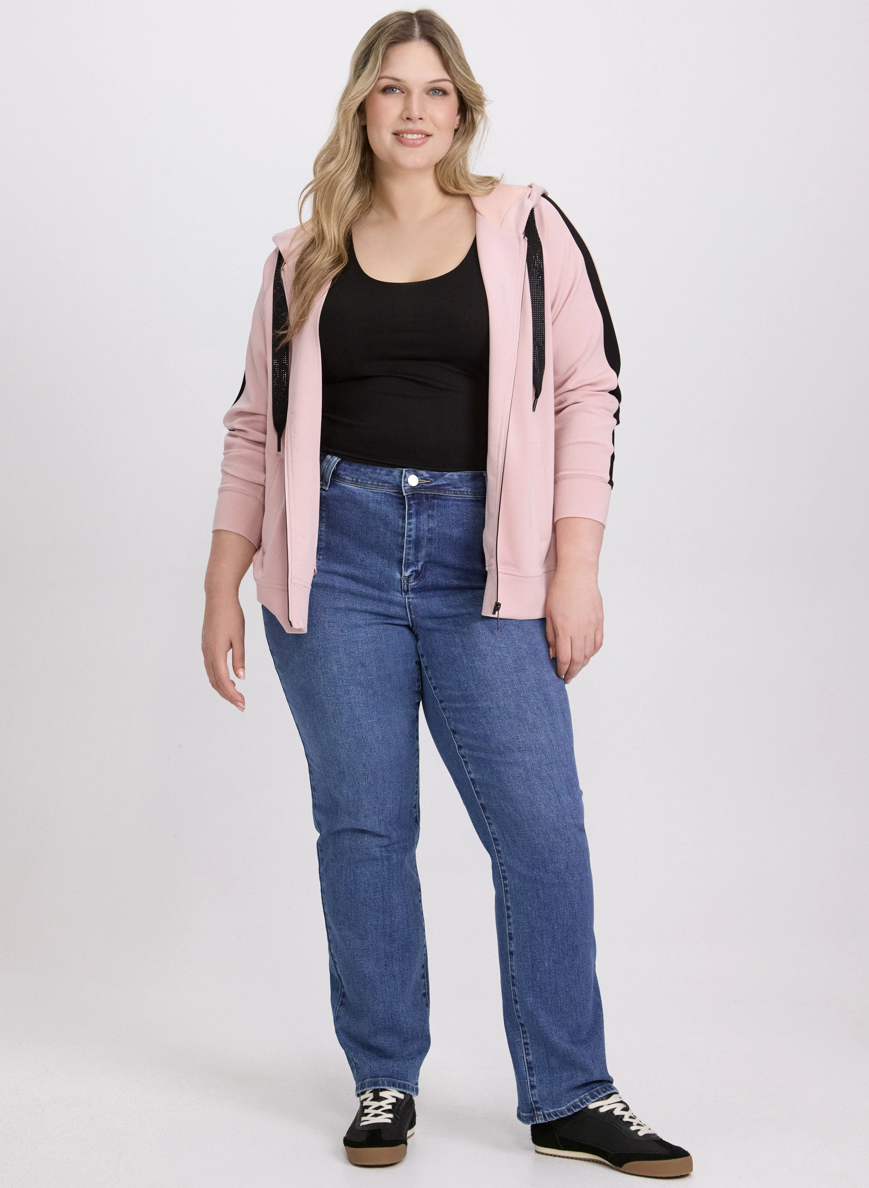 Zip-Up Hoodie Top - Image 4