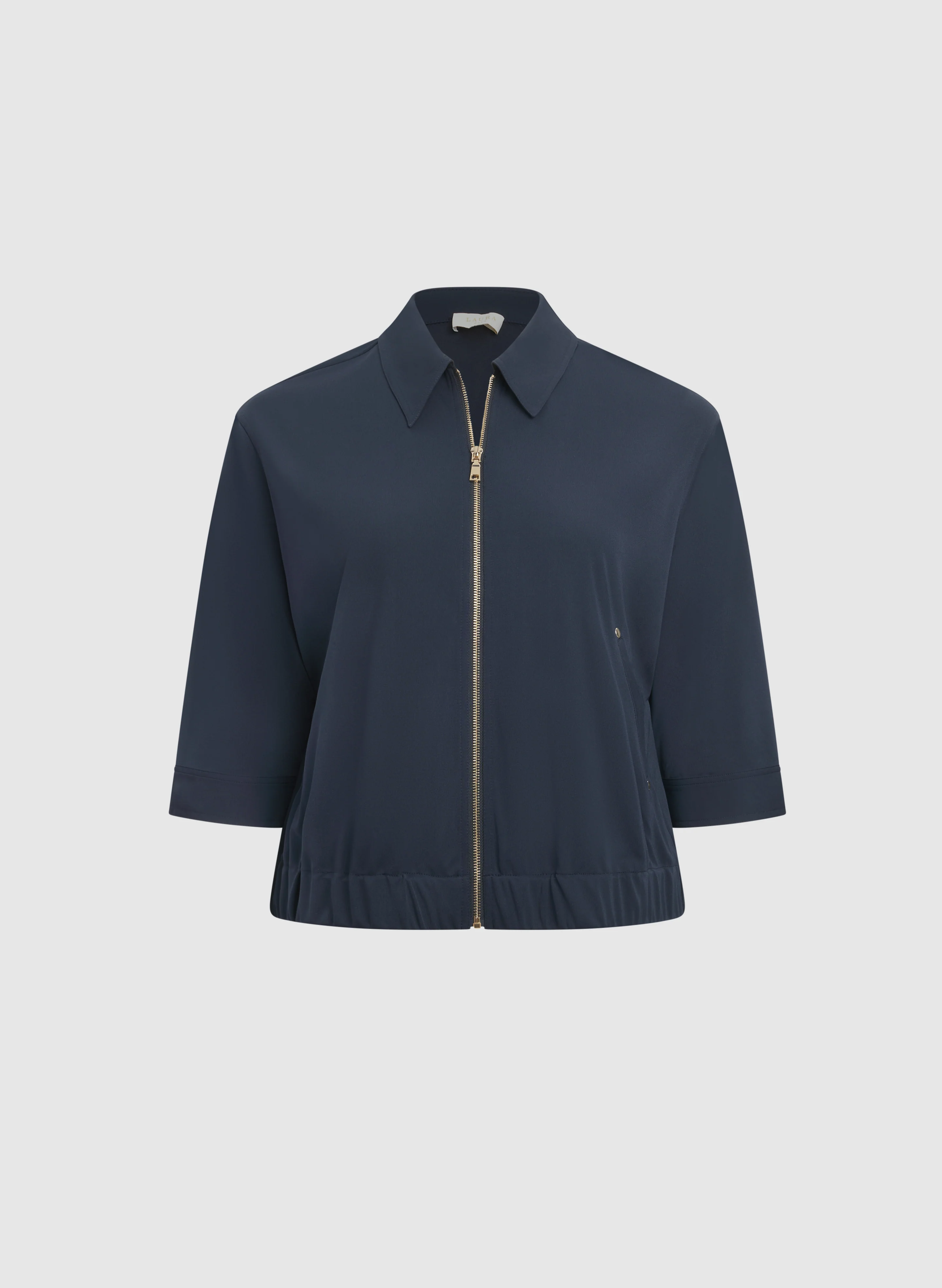 Zip-Up Jersey Top - Image 7