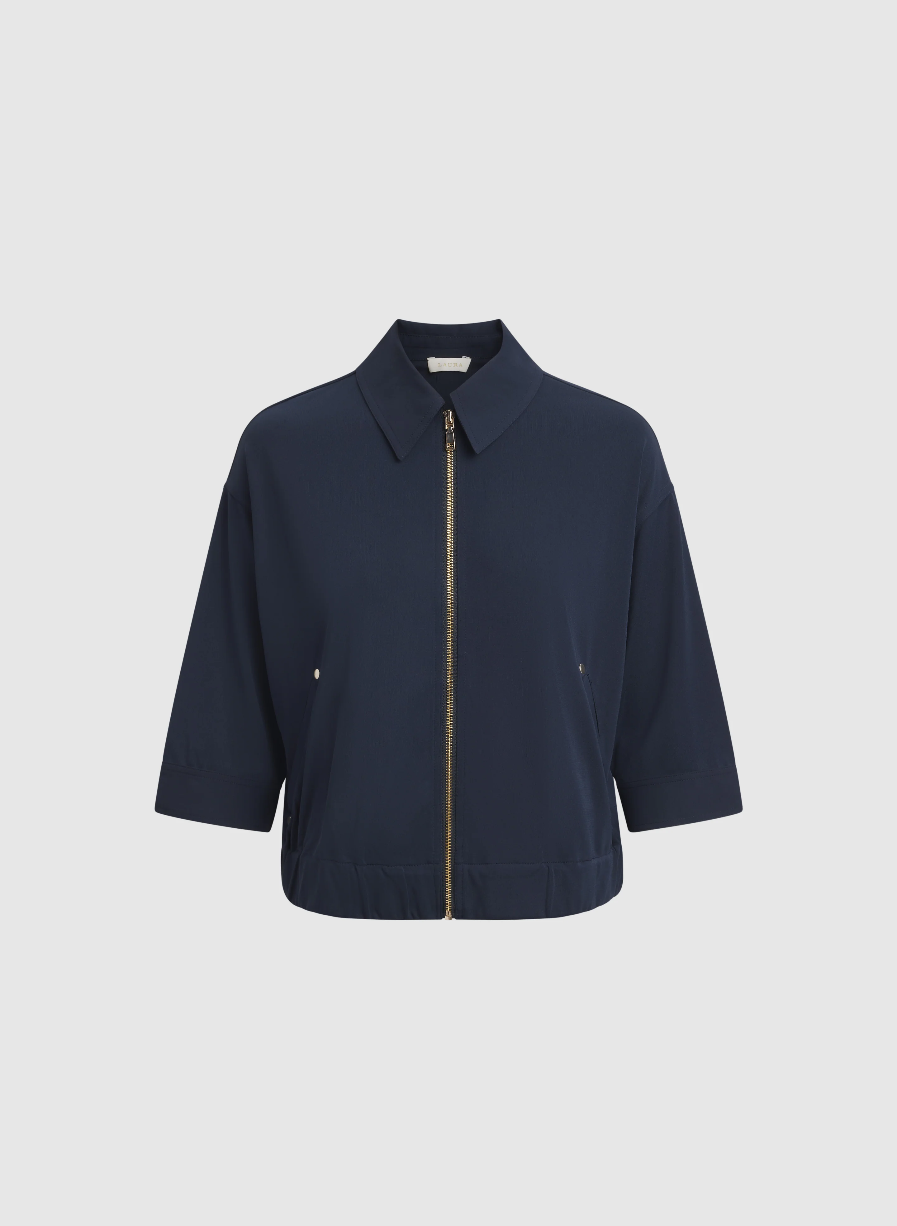 Zip-Up Jersey Top - Image 5
