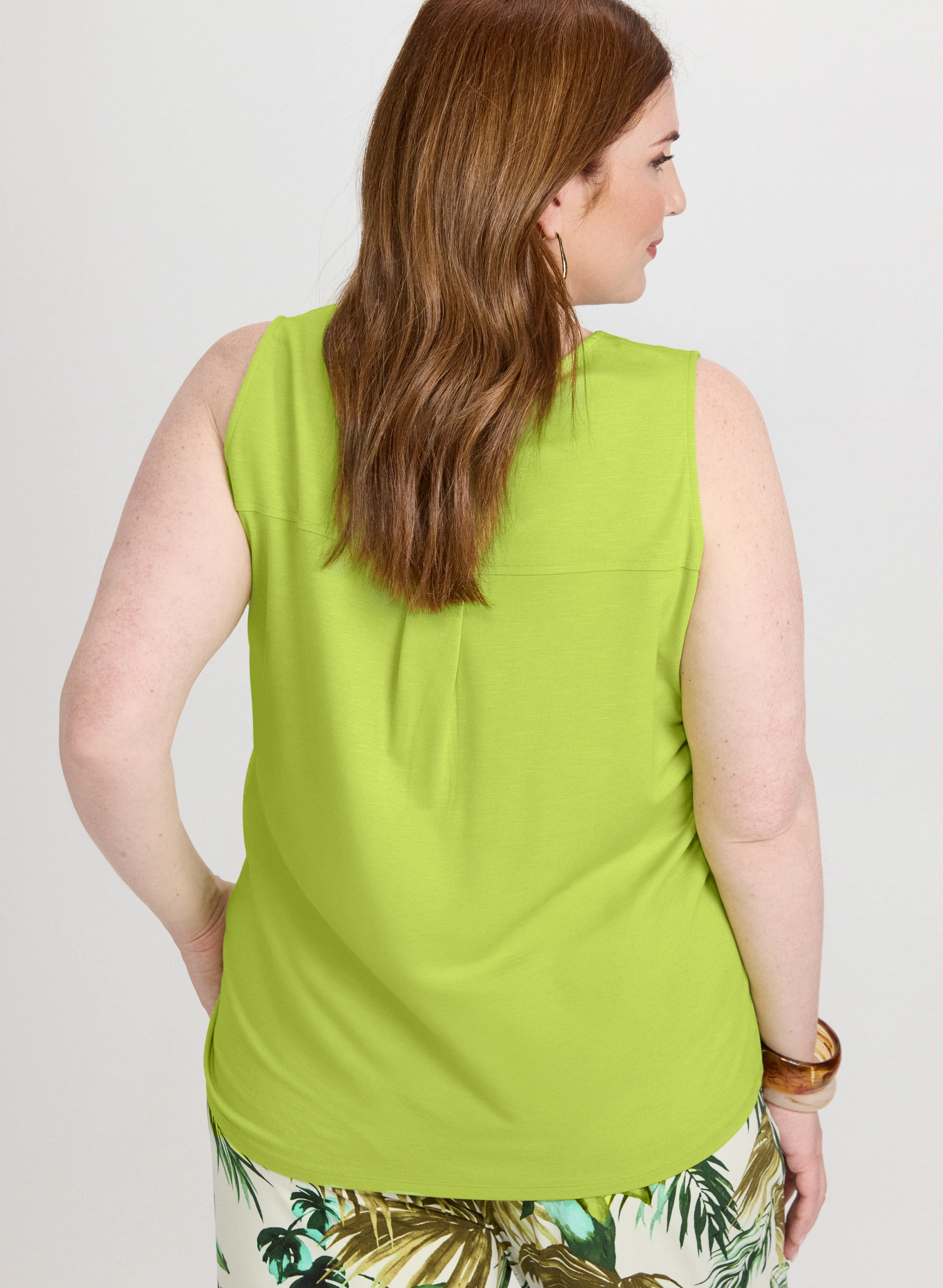 Zip-Up Tank Top - Image 3
