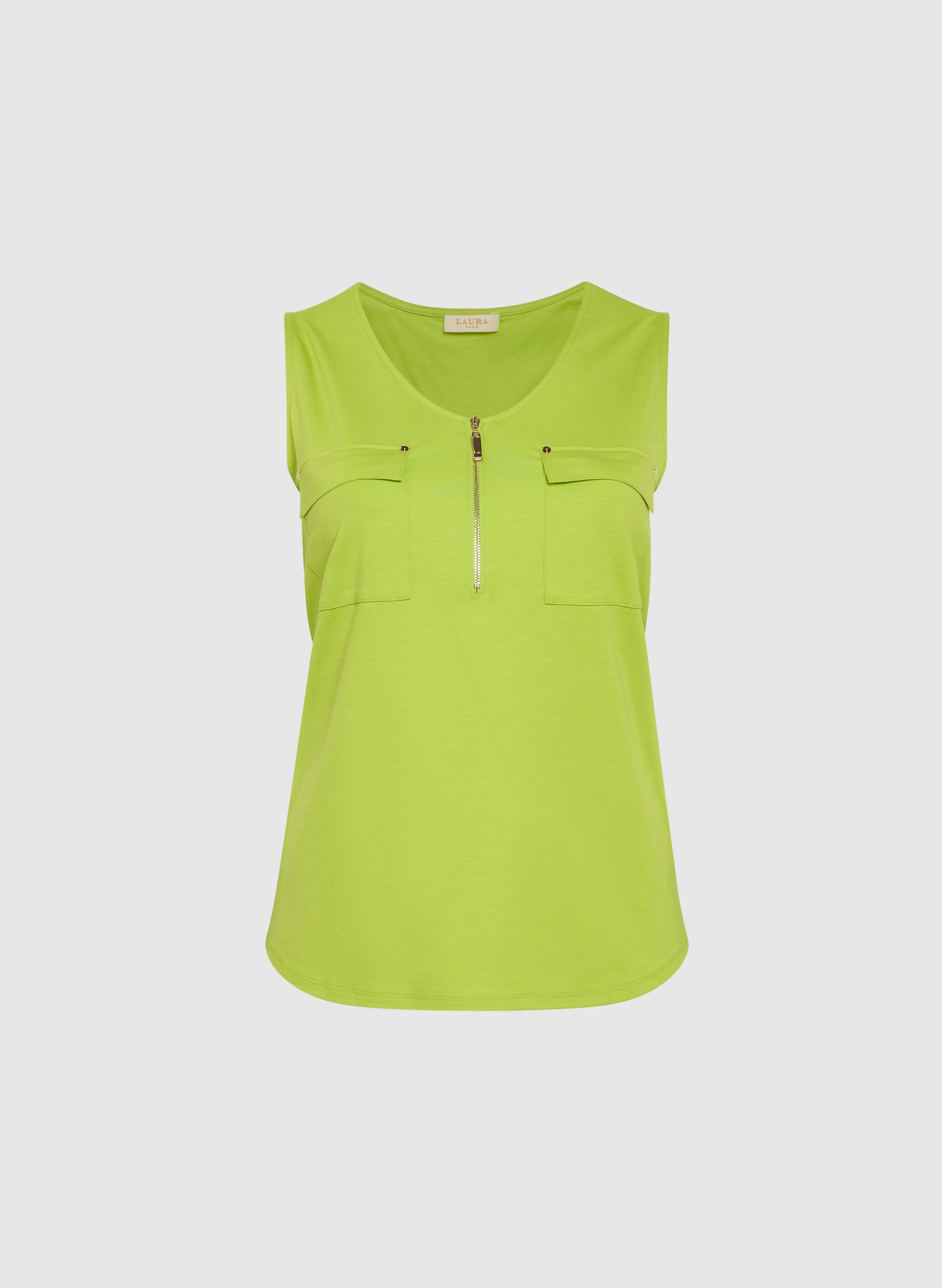Zip-Up Tank Top - Image 5